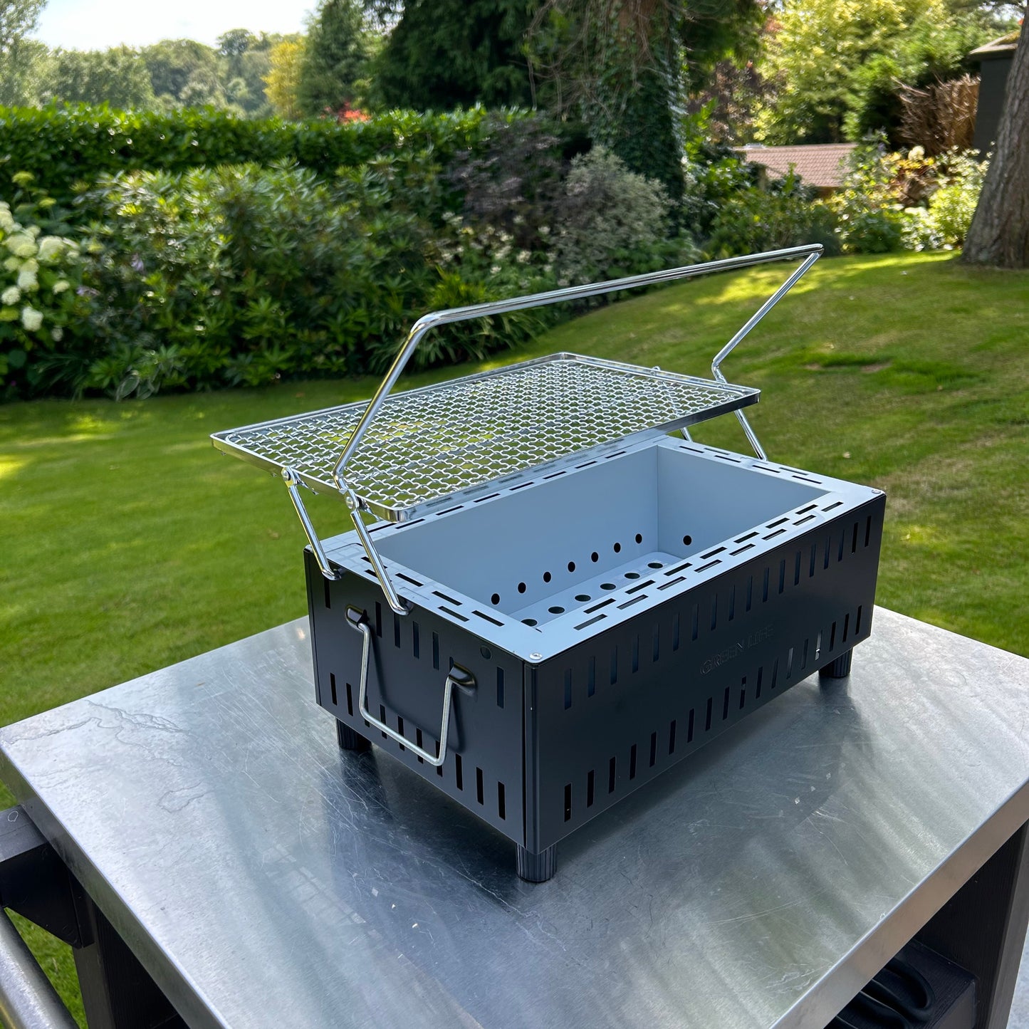 Mini Japanese Konro BBQ with lift up Grill